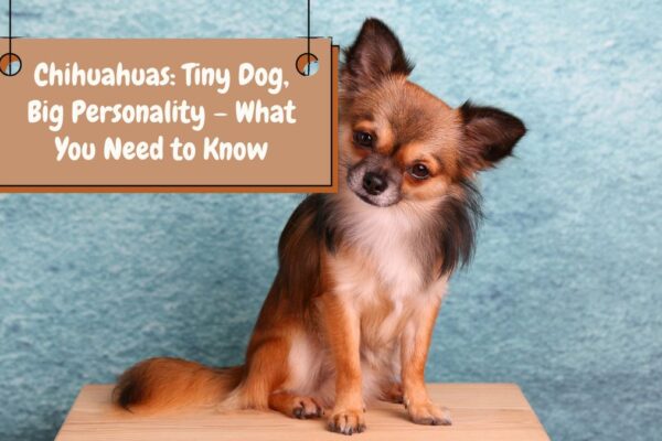 Chihuahuas: Tiny Dog, Big Personality – What You Need to Know