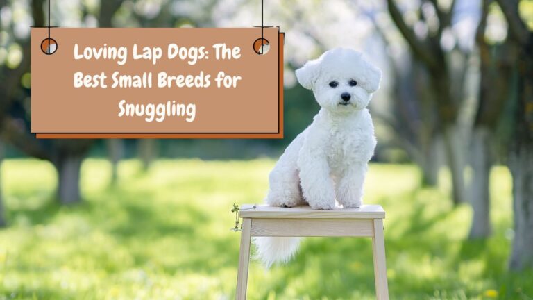 Loving Lap Dogs: The Best Small Breeds for Snuggling