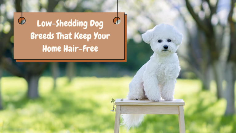 Low-Shedding Dog Breeds That Keep Your Home Hair-Free